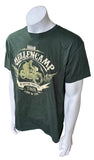 Gildan Men's John Mellencamp No Better Than This Tour 2010 Green Shirt Size L
