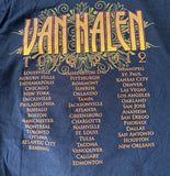 Gildan Men's Van Halen Woman With Tattoos Tour 2012 Black Shirt Size Large