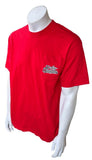 Harley Davidson Men's Harley-Davidson Motorcycles Red Pocket Shirt Size Large