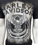 Harley Davidson Men's American Classic Since 1903 Eagle Black Shirt Size Small