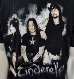 Gildan Men's Cinderella Tour 2010 Black Short Sleeve Shirt Size Large