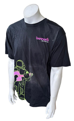 Anvil Men's Bonnaroo Music & Arts Festival 2010 Astronaut Black Shirt Size XL