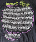 Anvil Men's Bonnaroo Music & Arts Festival 2010 Astronaut Black Shirt Size XL