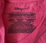 Disney Women's Winnie The Pooh Bee Graphic Red Short Sleeve Shirt Size Large