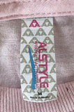 Alstyle Women's Horse Silhouette Graphic Pink Short Sleeve Shirt Size Medium