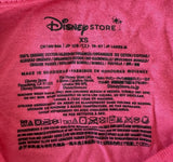 Disney Women's Alice In Wonderland Tea Party Pink Shirt Size X-Small