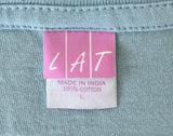 LAT Women's Celebrating 40 Years Magic Kingdom Blue Shirt Size Large