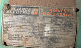 Reliance Electric MI-C106757-RI Reeves Moto Drive w/ E77R5391N-US AC Motor