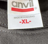 Anvil Men's Saxon Call To Arms World Tour 2012 Black Shirt Size X-Large