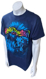 Disneyland Men's Walt Disney World Splash Mountain Graphic Blue Shirt Size Large