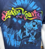 Disneyland Men's Walt Disney World Splash Mountain Graphic Blue Shirt Size Large
