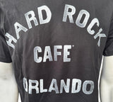 Hard Rock Cafe Men's Hard Rock Cafe Orlando Black Short Sleeve Shirt Size Medium