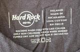 Hard Rock Cafe Men's Peace Love Ringo Starr Black Short Sleeve Shirt Size XXL