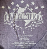 Universal Studios Men's DreamWorks Shrek 4-D Navy Short Sleeve Shirt Size Large