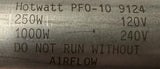 Hotwatt PF0-10 9124 Pure Flow Air Process Heater 240V 1000W Stainless Steel