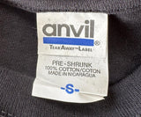 Anvil Men's Peter Frampton Tour 2011 Black Short Sleeve Shirt Size Small