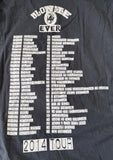 Gildan Men's Blondie 4 Ever 2014 Tour Black Short Sleeve Shirt Size Large