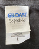 Gildan Men's Blondie 4 Ever 2014 Tour Black Short Sleeve Shirt Size Large