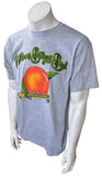 Anvil Men's Allman Brothers Band Giant Peach Gray Short Sleeve Shirt Size Large