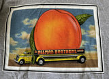 Anvil Men's Allman Brothers Band Giant Peach Gray Short Sleeve Shirt Size Large