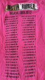 Tultex Women's Justin Bieber Believe Tour 2012 Pink Shirt Size Small
