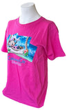 Disney Women's Disney Cruiseline Minnie Castaway Cay Bahamas Pink Shirt Size M