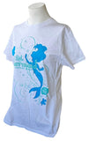 Anvil Women's The Little Mermaid Ariel's Undersea Adventure White Shirt Size XL