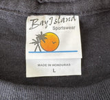 Bay Island Men's Deadmau5 Head Graphic Black Short Sleeve Shirt Size Large