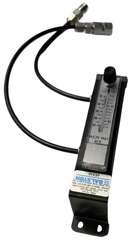 Balston 72-431 Flow Controller 5-50 SCFH 125 PSIG Max Inlet Pressure
