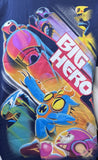 Disney Men's Big Hero 6 Graphic Blue Short Sleeve Shirt Size Large