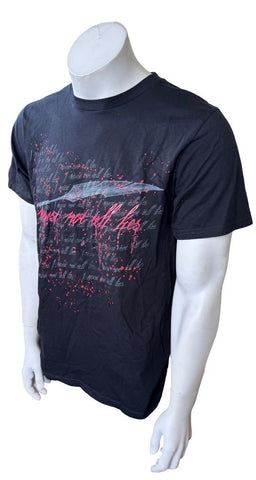 Anvil Men's Harry Potter I Must Not Tell Lies Graphic Black Shirt Size Medium