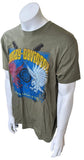 Harley Davidson Men's North American Tour Graphic Green Shirt Size Large