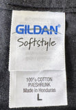 Gildan Men's One Direction Where We Are Tour 2014 Graphic Black Shirt Size Large