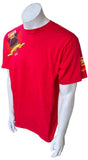 And1 Men's SB5 Basketball All-Star Camp 2011 Red Short Sleeve Shirt Size Large