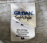 Gildan Men's One Direction Where We Are Tour 2014 Graphic Gray Shirt Size Medium