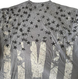 Alstyle Men's Cinderella 25 Years Wings Graphic Gray Short Sleeve Shirt Size M