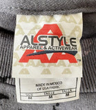 Alstyle Men's Cinderella 25 Years Wings Graphic Gray Short Sleeve Shirt Size M