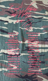 Rothco Men's Roger Waters Trust Us Graphic Camo Short Sleeve Shirt Size Medium