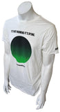 Loomstate Men's It's Not Warming It's Dying White Short Sleeve Shirt Size Small