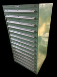 Nu-Era Vidmar Style 14 Drawer Industrial Tool Cabinet 30" X 27.5" X 61"