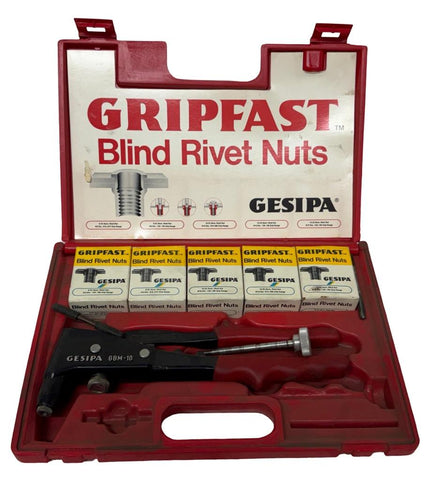 Gesipa GBM-10 Gripfast Blind Rivet Gun Tool Kit