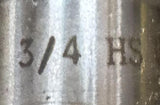 Morse Cutting Tools 3/4" Morse Taper #2 Drill Bit High Speed Steel