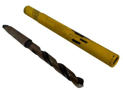 Morse Cutting Tools 19/32" Taper Shank #2 Drill Bit High Speed Steel