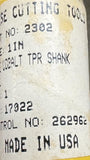 Morse Cutting Tools 2302 Taper Shank #2 Drill Bit 1"
