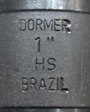 SKF & Dormer Tools 1" Morse Taper Shank #3 Drill Bit High Speed Steel