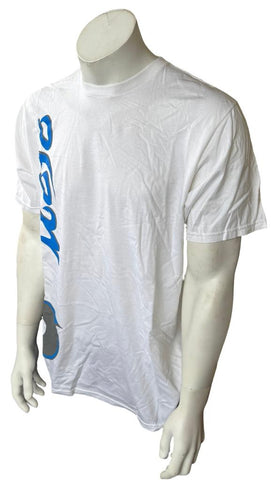 Mojo Sportfishing Gear Men's Graphic White Short Sleeve Shirt Size Large