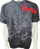 Delta Men's Savage Outdoors 1894 Apache Head Graphic Black Shirt Size Large