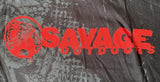 Delta Men's Savage Outdoors 1894 Apache Head Graphic Black Shirt Size Large