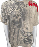 Delta Men's Savage Outdoors The Definition of Accuracy Beige Shirt Size X-Large