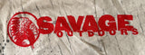 Delta Men's Savage Outdoors The Definition of Accuracy Beige Shirt Size X-Large
